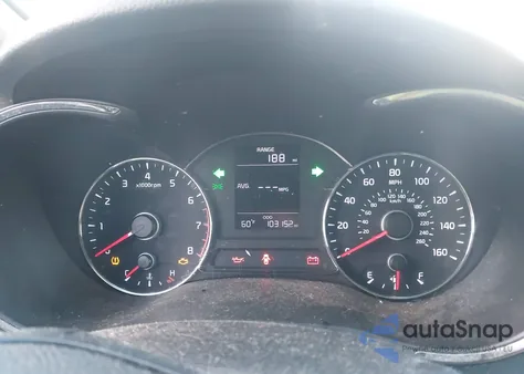 2017 Kia Forte Lx z USA, uszkodzony, nr VIN 3KPFK4A72HE094960